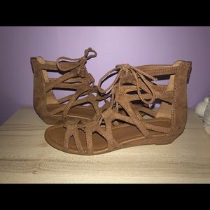 Brown sandals